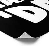 Arbeiten, bis Ihr Bankkonto Sie Daddy anruft Poster (Ecke)