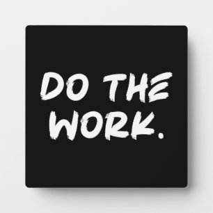 Arbeiten - Erfolgreiches Hustle Gym Motivierend Fotoplatte