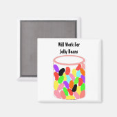 Arbeiten für Geleebohnen Magnet (Vorderseite/Rückseite)