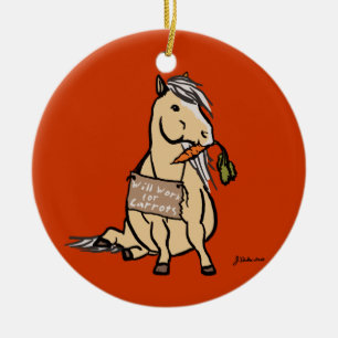 Arbeiten für Karotten Keramikornament