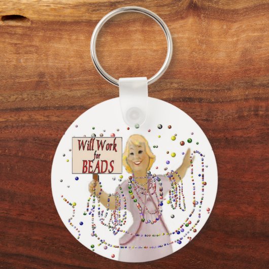 Arbeiten für Perlen Schlüsselanhänger (Vorderseite)