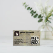 Arbeiten im Bereich Möbelbau Visitenkarte (Stehend Vorderseite)