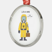 Arbeiten im Jahr 2021 Ornament Aus Metall (Links)