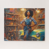 Arbeiten im Laden Puzzle (Horizontal)