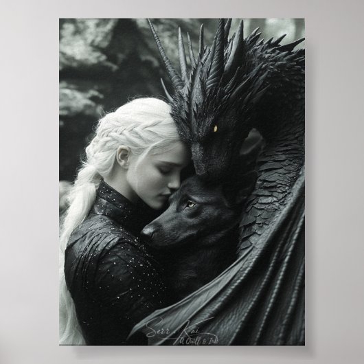 Arbeiten in Silence Print & Download Poster (Vorne)