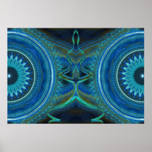 Arbeiten Kaleidoskop Poster