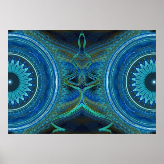 Arbeiten Kaleidoskop Poster (Vorne)