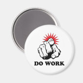 Arbeiten Magnet (Vorderseite/Rückseite)