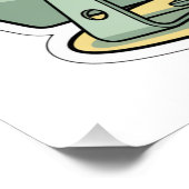 Arbeiten mit Absicht Poster (Ecke)