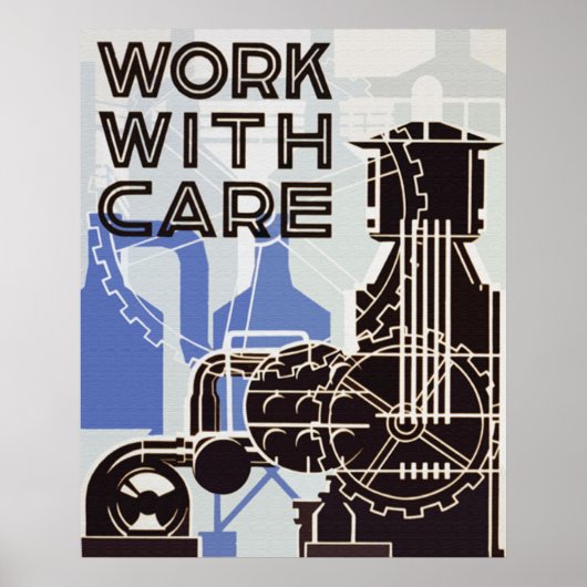 Arbeiten mit Care Poster (Vorne)