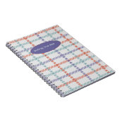 Arbeiten mit einem Zuhause-Notebook Notizblock (Rechte Seite)