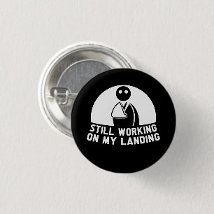 Arbeiten noch an meiner Landung, Arm-Operation-Übe Button