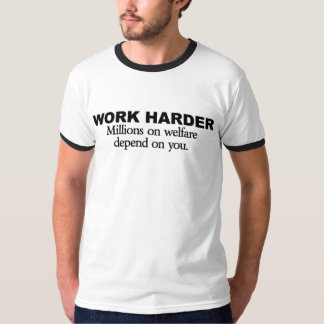 Arbeiten schwerer T-Shirt