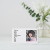 Arbeiten Sie Butike, Schönheitssalon oder Visitenkarte (Stehend Vorderseite)