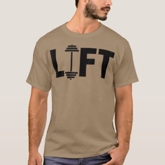 Arbeiten Sie Fitness Barbell Gym Rats Weightlift L T-Shirt