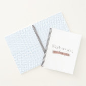 Arbeiten Sie für Sie Notizblock (Innenseite)