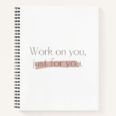 Arbeiten Sie für Sie Notizblock (Vorderseite)