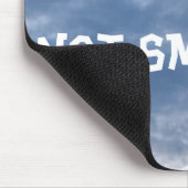 Arbeiten Sie härter, nicht schlauer Mousepad (Ecke)