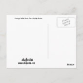 Arbeiten Sie mit Sorgfalt Postkarte (Rückseite)