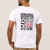 Arbeiten Sie T-Shirt (Rückseite)