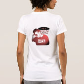 Arbeiten Sie V - Hals aus T-Shirt (Rückseite)