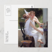 "Arbeiten unterbrochen" von Bouguereau Postkarte (Vorne/Hinten)