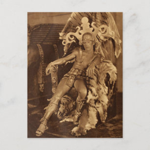 "Arbeiten von Zuhause" Postkarte