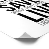 Arbeiten, während sie schlafen poster (Ecke)