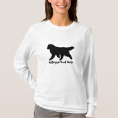 Arbeiten Wellingtons Newf T-Shirt (Vorderseite)