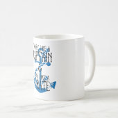 Arbeiten wie ein Captain Play wie ein Pirat Kaffeetasse (VorderseiteRechts)