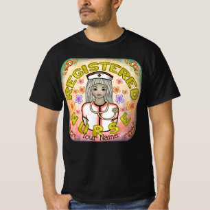 Arbeitende examinierte Pflegekraft T-Shirt