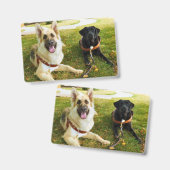 Arbeitende Mädchen Ausweis (Front & Back)