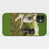 Arbeitende Mädchen Case-Mate iPhone Hülle (Rückseite (Horizontal))