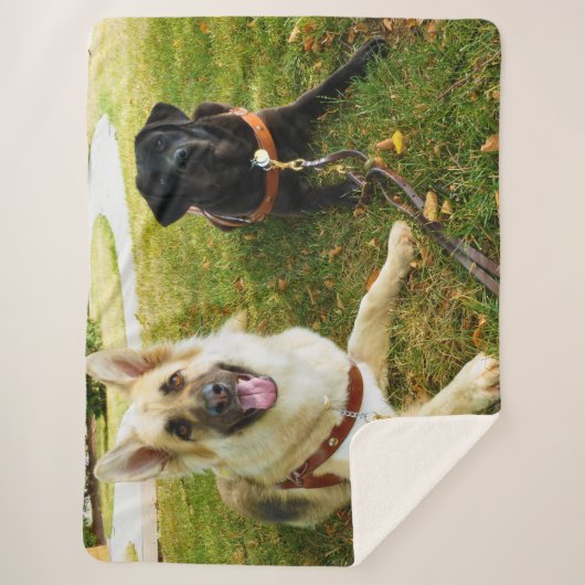 Arbeitende Mädchen Sherpadecke (Vorderseite)