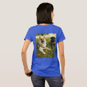 Arbeitende Mädchen T-Shirt (Schwarz voll)