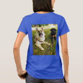 Arbeitende Mädchen T-Shirt (Rückseite)