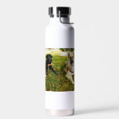 Arbeitende Mädchen Trinkflasche (Links)