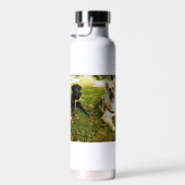 Arbeitende Mädchen Trinkflasche (Rechts)