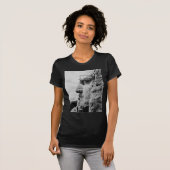 Arbeiter auf George Washington stellen den Mount T-Shirt (Vorne ganz)