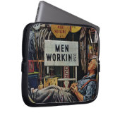 Arbeiter bei der Arbeit Laptopschutzhülle (Vorne Rechts)