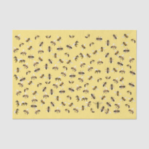 Arbeiter-Bienen und Queen Apiary Wrap und Decoupag Seidenpapier