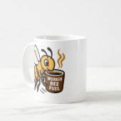 Arbeiter-Bienenbrenner Kaffeetasse (Vorderseite Links)