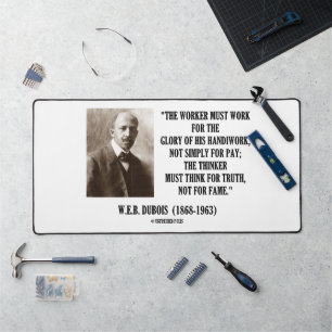 Arbeiter müssen für das Zitat "Handiwork Thinker T Schreibtischunterlage