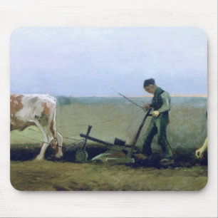 Arbeiter Vincent van Goghs und ländliches Mousepad