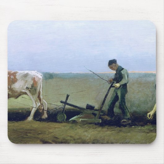 Arbeiter Vincent van Goghs | und ländliches Mousepad (Vorne)