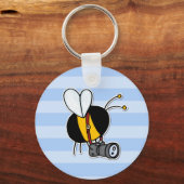 Arbeiterbiene - Fotograf Schlüsselanhänger (Vorderseite)