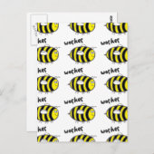 Arbeiterbiene Postkarte (Vorne/Hinten)