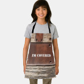 Arbeitereisenholz Ich bin bedeckter Mann Schürze (Insitu)