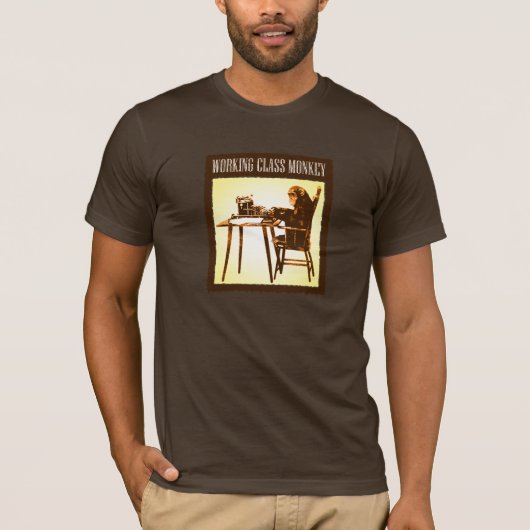 Arbeiterklasse-Affe T-Shirt (Vorderseite)
