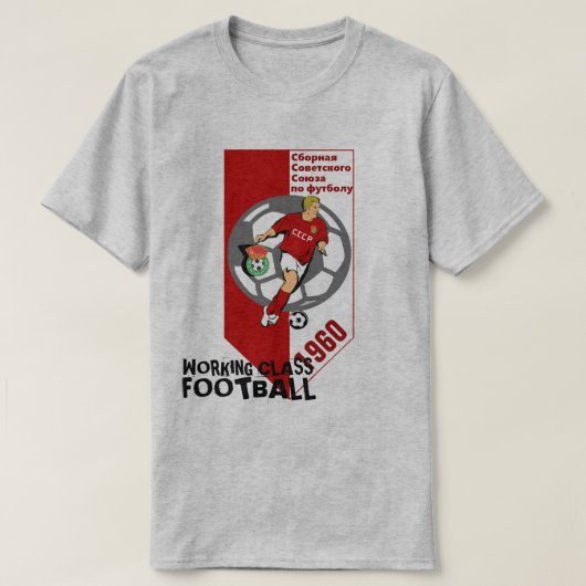 ARBEITERKLASSE-FUSSBALL T-Shirt (Design vorne)